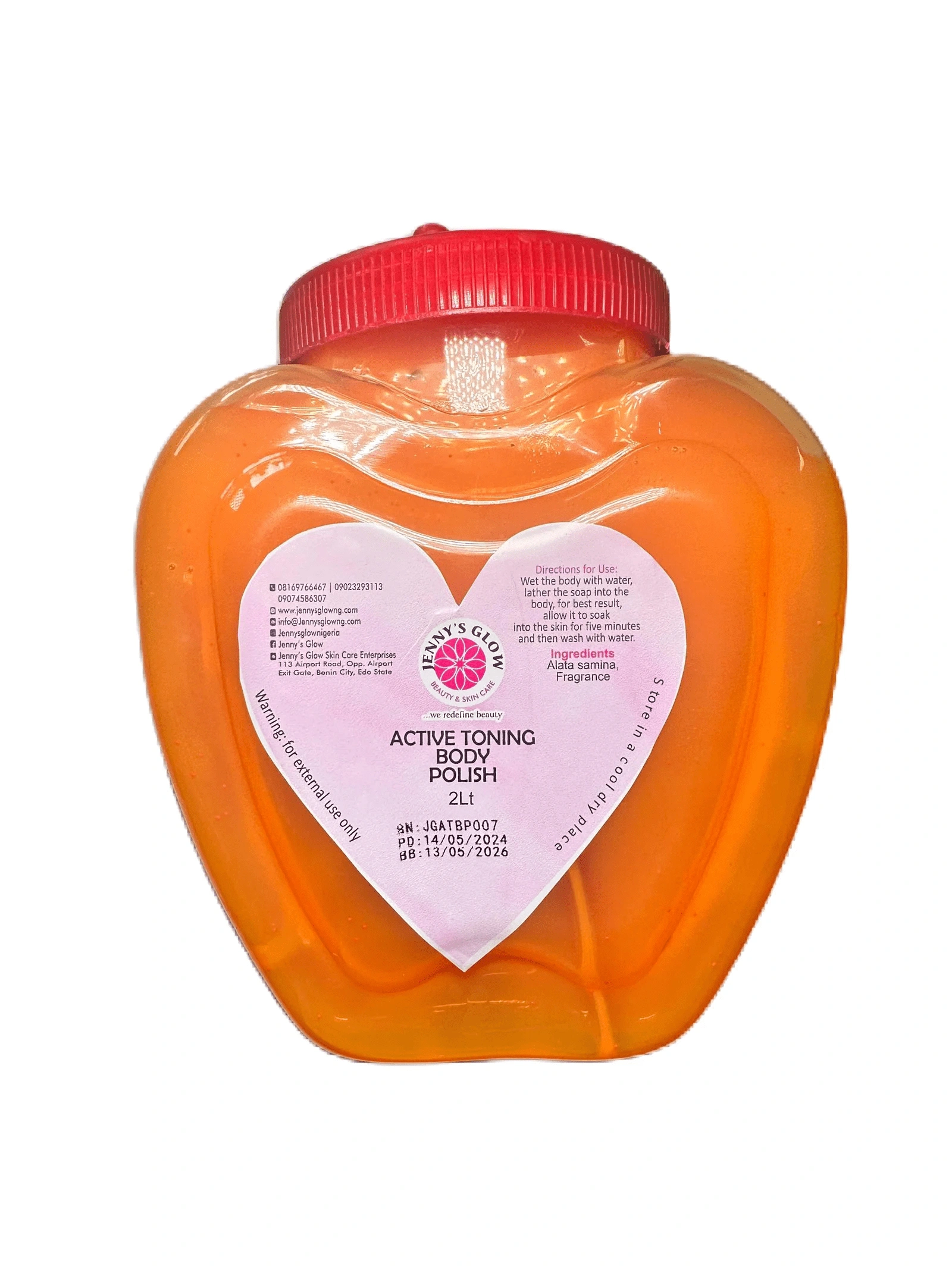 ACTIVE TONING WHITENING BODY POLISH (2LTR)