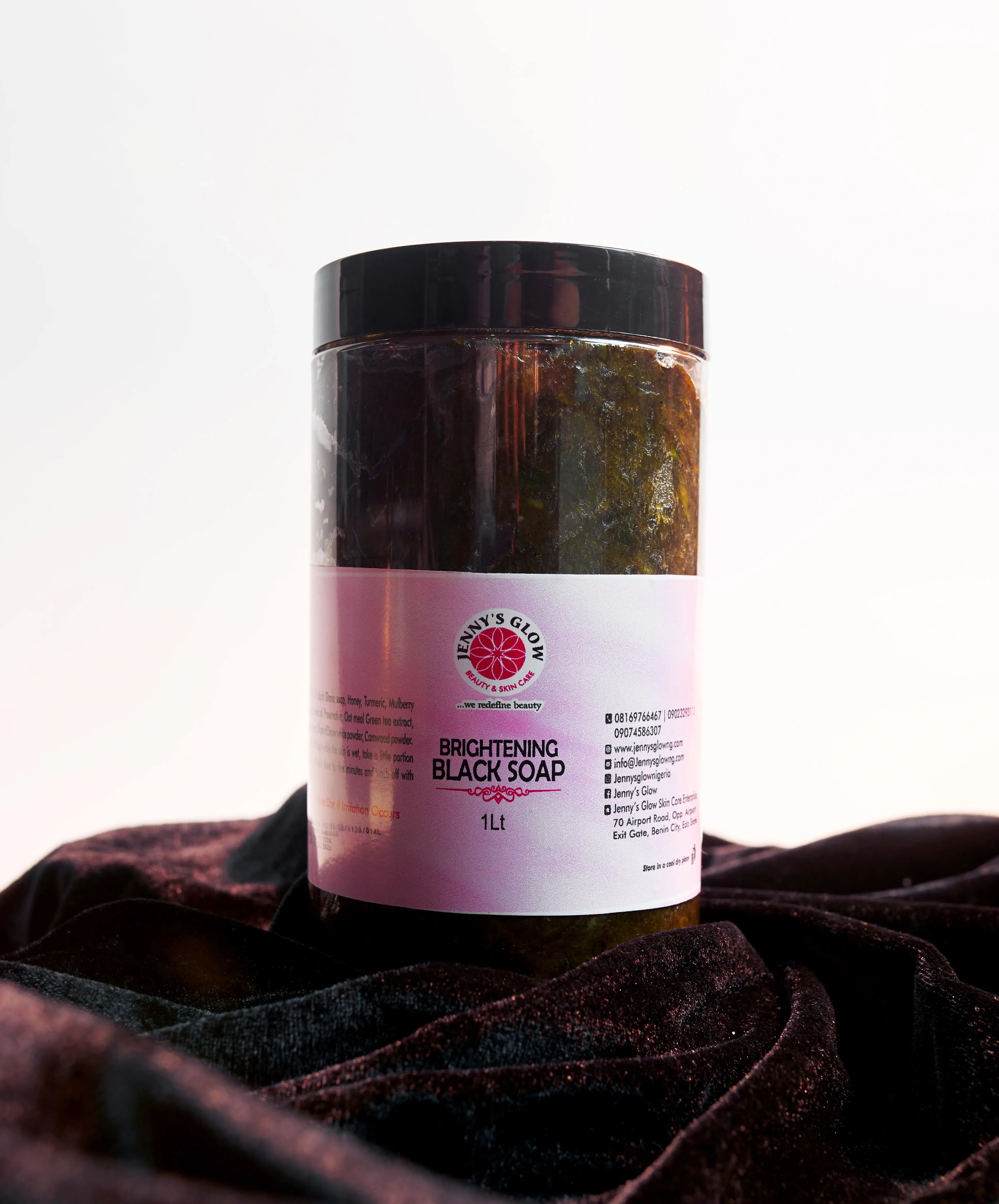 BRIGHTENING BLACK SOAP (1LTR)