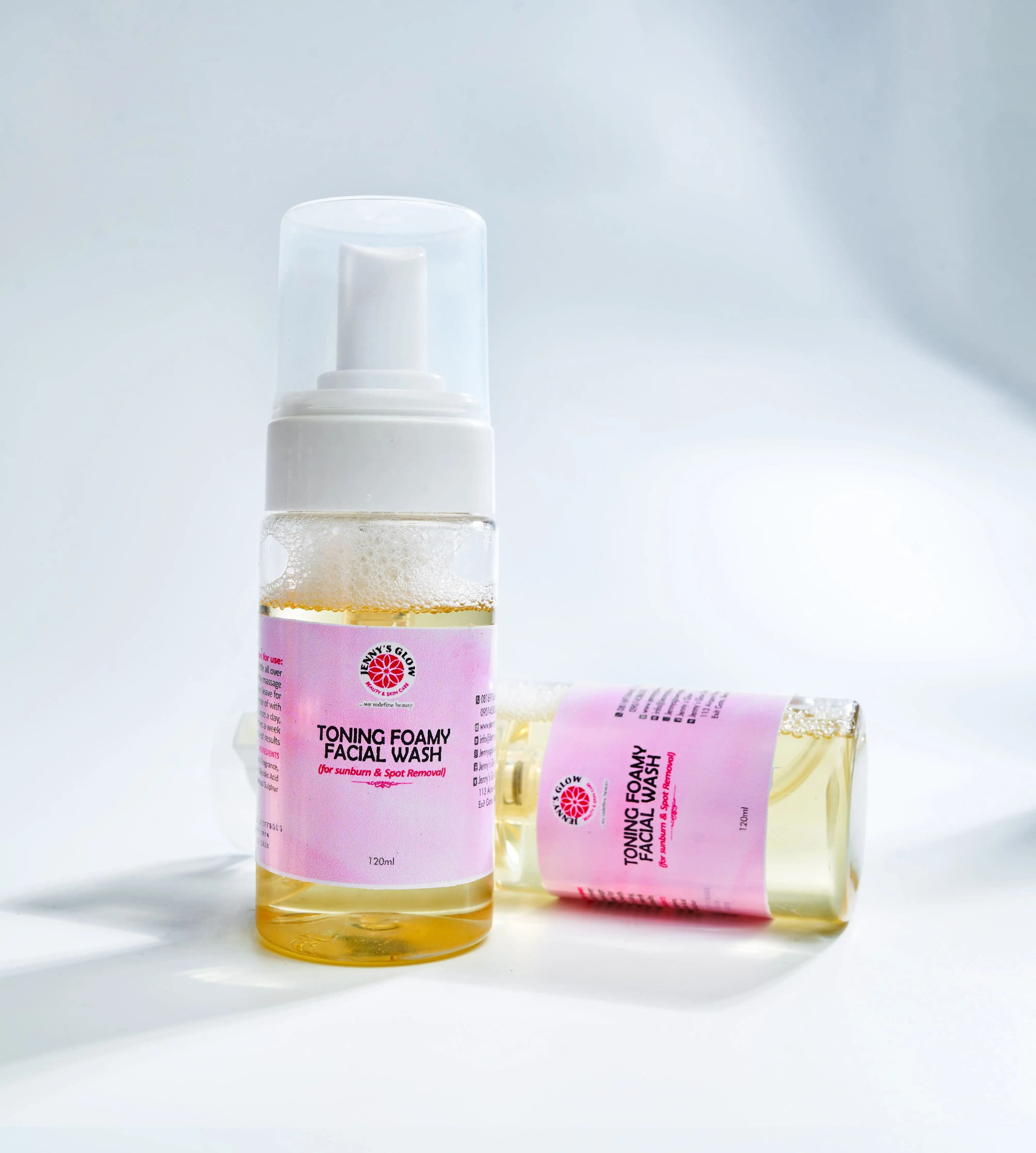 TONING FOAMY FACIAL WASH