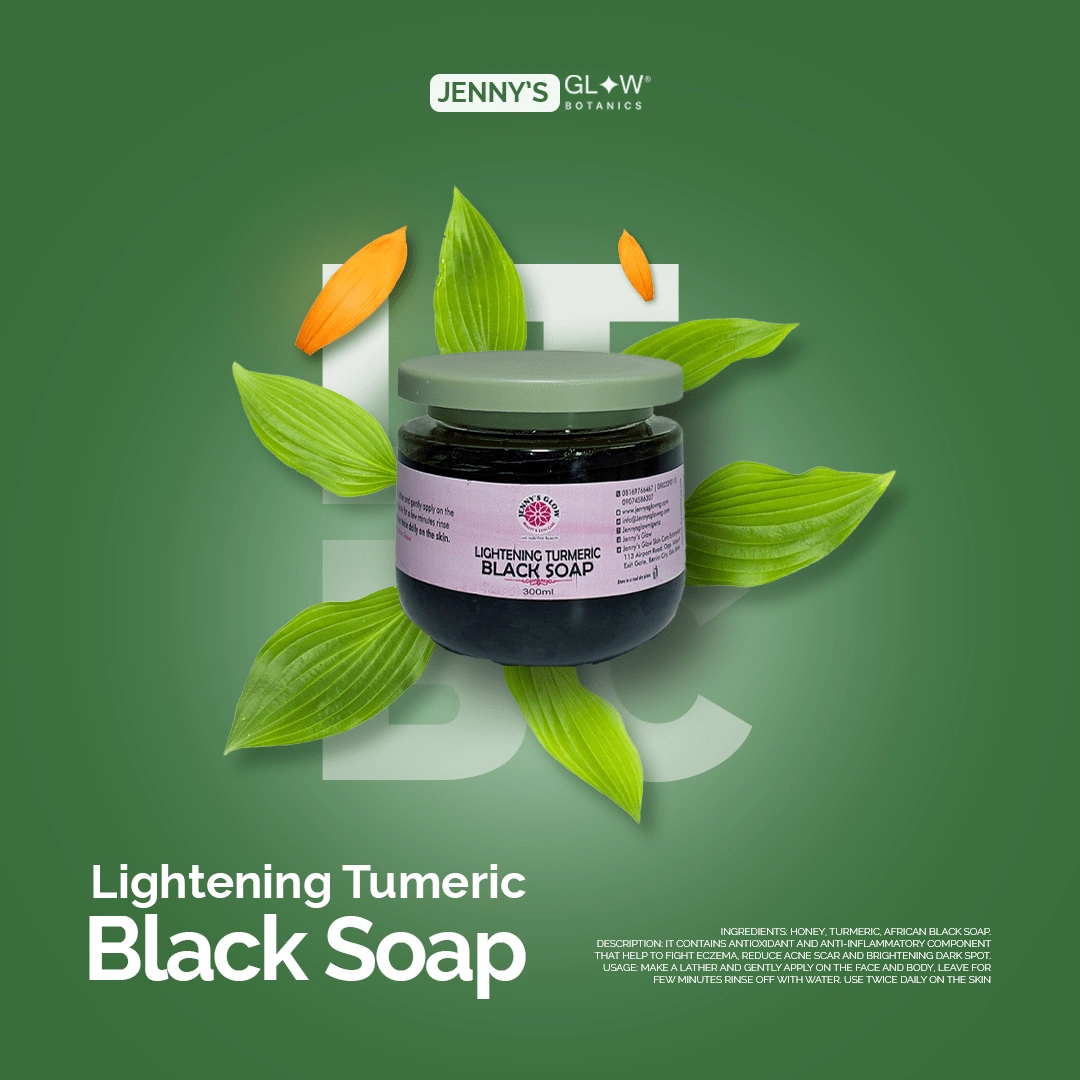 LIGHTENING TURMERIC BLACK SOAP