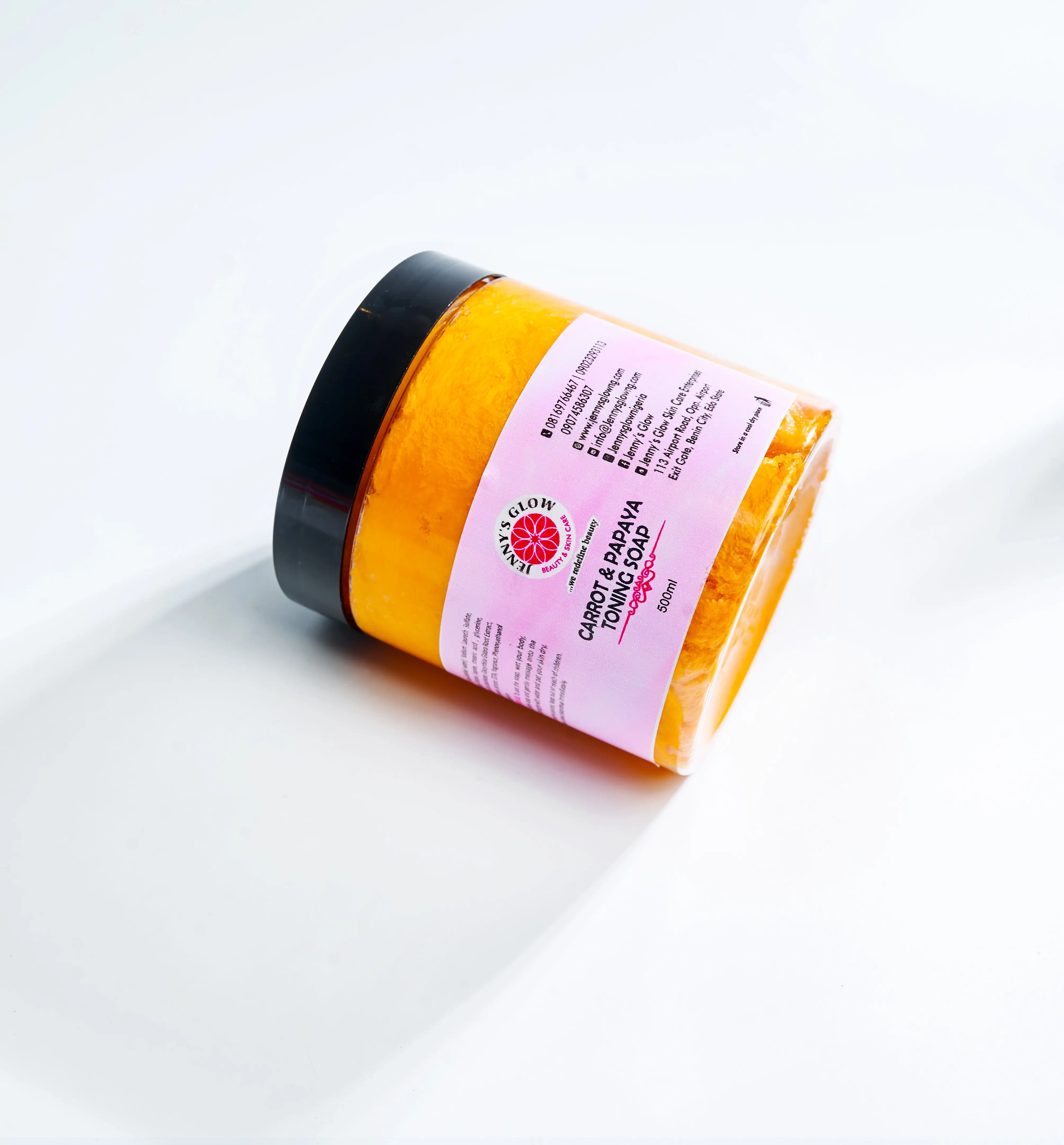 CARROT AND PAPAYA TONING SOAP
